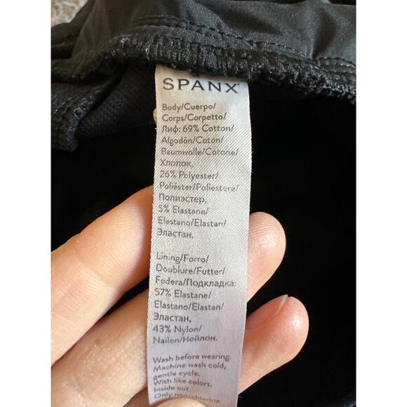 Women’s Black Spanx Jean-ish Ankle Leggings Jeggings Pants Size Small - Picture 5 of 5